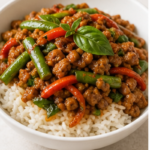 Thai Basil Rice Bowl